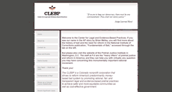 Desktop Screenshot of clebp.org