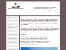 Tablet Screenshot of clebp.org